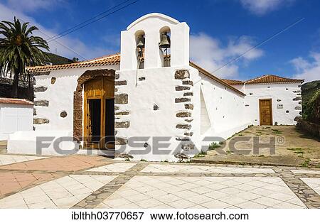 "Virgen de la Salud capel, Arure, La Gomera, Canary Islands, Spain, Europe" View Large Photo Image Stock Photo - "Virgen de la Salud capel, Arure, La Gomera, Canary Islands, Spain, Europe". Fotosearch