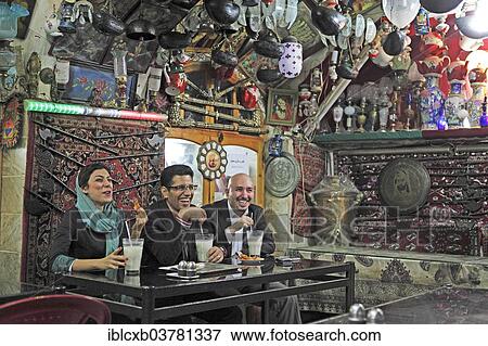 "Visitors in a teahouse, Bazaar, Isfahan, Isfahan Province, Persia, Iran, Asia" View Large Photo Image Stock Photo - "Visitors in a teahouse, Bazaar, Isfahan, Isfahan Province, Persia, Iran, Asia". Fotosearch