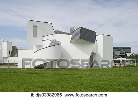 Stock Photography - "Vitra Design Museum, by architect Frank O. Gehry, Architecture Park of Vitra company, Weil am Rhein, Baden-Wurttemberg, Germany, Europe". Fotosearch