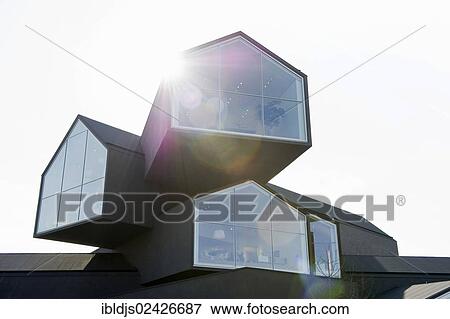 "Vitra Haus building, Vitra Design Museum, architects Herzog & de Meuron, Weil am Rhein, Baden-Wuerttemberg, Germany, Europe" View Large Photo Image Stock Photo - "Vitra Haus building, Vitra Design Museum, architects Herzog & de Meuron, Weil am Rhein, Baden-Wuerttemberg, Germany, Europe". Fotosearch