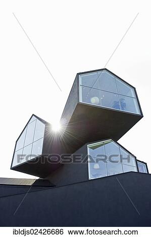 Stock Photograph - "Vitra Haus building, Vitra Design Museum, architects Herzog & de Meuron, Weil am Rhein, Baden-Wuerttemberg, Germany, Europe". Fotosearch