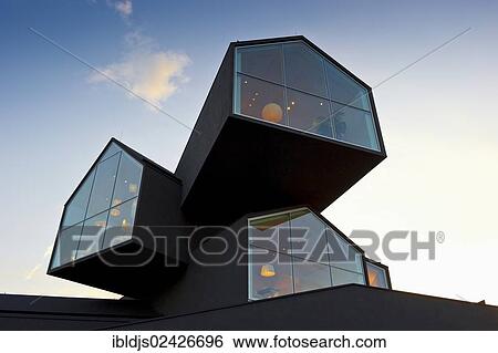 "Vitra Haus building, Vitra Design Museum, architects Herzog & de Meuron, Weil am Rhein, Baden-Wuerttemberg, Germany, Europe" View Large Photo Image Stock Photograph - "Vitra Haus building, Vitra Design Museum, architects Herzog & de Meuron, Weil am Rhein, Baden-Wuerttemberg, Germany, Europe". Fotosearch