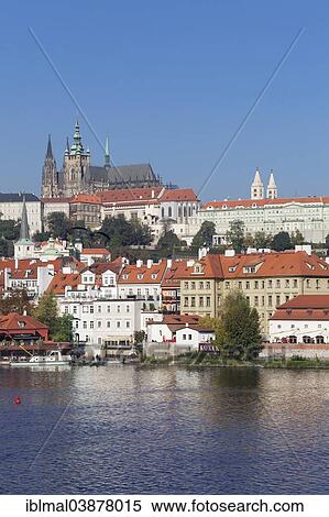 "Vlatava River and Mala Strana, Lesser Town, with the Hradcany, Castle District, Prague, Bohemia, Czech Republic, Europe" View Large Photo Image Stock Photography - "Vlatava River and Mala Strana, Lesser Town, with the Hradcany, Castle District, Prague, Bohemia, Czech Republic, Europe". Fotosearch