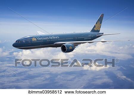 VN-A150 Vietnam Airlines Boeing 777-2Q8 ER in flight View Large Photo Image Stock Image - VN-A150 Vietnam Airlines Boeing 777-2Q8 ER in flight. Fotosearch