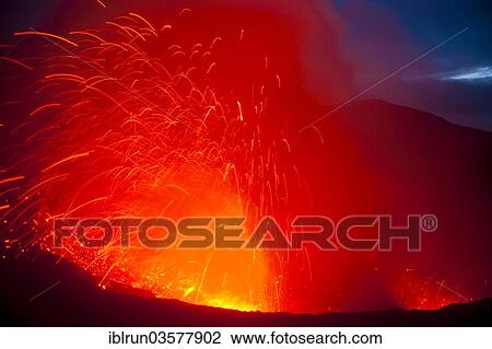 "Volcanic eruption of Mount Yasur volcano, Tanna, Vanuatu, Oceania" View Large Photo Image Stock Image - "Volcanic eruption of Mount Yasur volcano, Tanna, Vanuatu, Oceania". Fotosearch