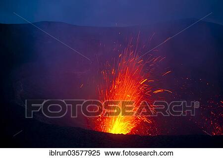 "Volcanic eruption of Mount Yasur volcano, Tanna, Vanuatu, Oceania" View Large Photo Image Stock Photography - "Volcanic eruption of Mount Yasur volcano, Tanna, Vanuatu, Oceania". Fotosearch