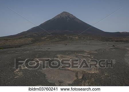 "Volcanic landscape and the volcano Pico do Fogo, Fogo National Park, Fogo island, Cape Verde, Africa" View Large Photo Image Stock Image - "Volcanic landscape and the volcano Pico do Fogo, Fogo National Park, Fogo island, Cape Verde, Africa". Fotosearch