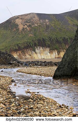 "Volcanic landscape, Landmannalaugar, Iceland, Europe" View Large Photo Image Stock Image - "Volcanic landscape, Landmannalaugar, Iceland, Europe". Fotosearch