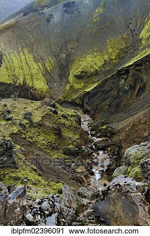 "Volcanic landscape, Landmannalaugar, Iceland, Europe" View Large Photo Image Stock Image - "Volcanic landscape, Landmannalaugar, Iceland, Europe". Fotosearch