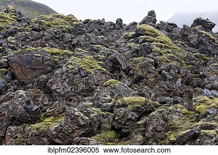 Stock Photography - "Volcanic landscape, Landmannalaugar, Iceland, Europe". Fotosearch