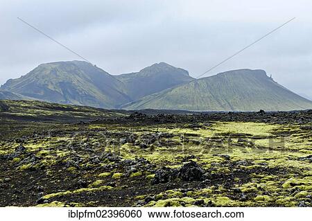 Volcanic landscape near Landmannalaugar Iceland Europe View Large Photo Image Stock Image - Volcanic landscape near Landmannalaugar Iceland Europe. Fotosearch