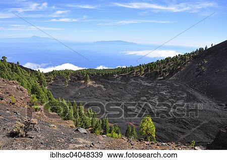 "Volcanic landscape, San Antonio Volcano, Monumento Natural de Los Volcanes de Teneguia Park, Fuencaliente, La Palma, Canary Islands, Spain, Europe" View Large Photo Image Stock Photo - "Volcanic landscape, San Antonio Volcano, Monumento Natural de Los Volcanes de Teneguia Park, Fuencaliente, La Palma, Canary Islands, Spain, Europe". Fotosearch
