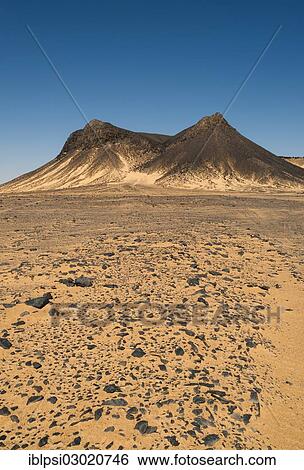"Volcanic mountains of Black Desert, Black Desert, Bahariya, Egypt, Africa" View Large Photo Image Stock Photograph - "Volcanic mountains of Black Desert, Black Desert, Bahariya, Egypt, Africa". Fotosearch