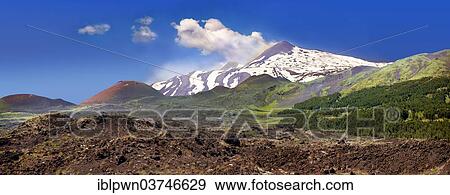 "Volcanic rock on the slopes of Mount Etna, Sicily, Italy, Europe" View Large Photo Image Stock Photo - "Volcanic rock on the slopes of Mount Etna, Sicily, Italy, Europe". Fotosearch