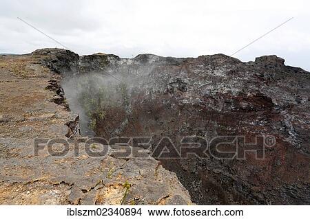 "Volcanic steam rising from Mauna Ulu, Hawaii Volcanoes National Park, Big Island, Hawaii, USA" View Large Photo Image Picture - "Volcanic steam rising from Mauna Ulu, Hawaii Volcanoes National Park, Big Island, Hawaii, USA". Fotosearch