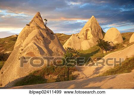 "Volcanic tuff rock formations of Goreme, Cappadocia, Turkey, Asia" View Large Photo Image Stock Photo - "Volcanic tuff rock formations of Goreme, Cappadocia, Turkey, Asia". Fotosearch