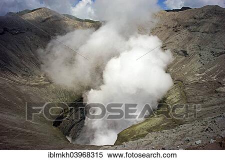 "Volcano, crater edge, steam, Mount Bromo, Cemoro Lawang or Cemorolawang, East Java, Indonesia, Asia" View Large Photo Image Stock Photography - "Volcano, crater edge, steam, Mount Bromo, Cemoro Lawang or Cemorolawang, East Java, Indonesia, Asia". Fotosearch