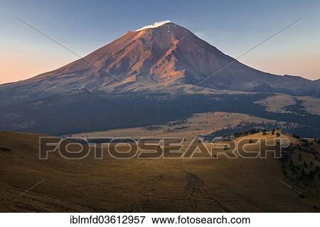 "Volcano Popocatepetl, Iztaccihuatl Popocatepetl National Park, Puebla, Mexico, North America" View Large Photo Image Stock Photo - "Volcano Popocatepetl, Iztaccihuatl Popocatepetl National Park, Puebla, Mexico, North America". Fotosearch