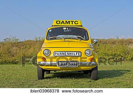 Stock Photo - "Volkswagen Beetle, OAMTC, Austrian breakdown service". Fotosearch