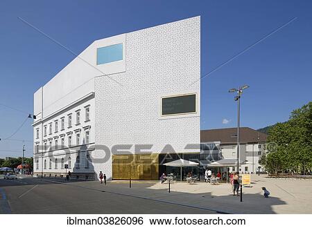 "Vorarlberg Museum, Kornmarktplatz square, Bregenz, Vorarlberg, Austria, Europe" View Large Photo Image Stock Photograph - "Vorarlberg Museum, Kornmarktplatz square, Bregenz, Vorarlberg, Austria, Europe". Fotosearch