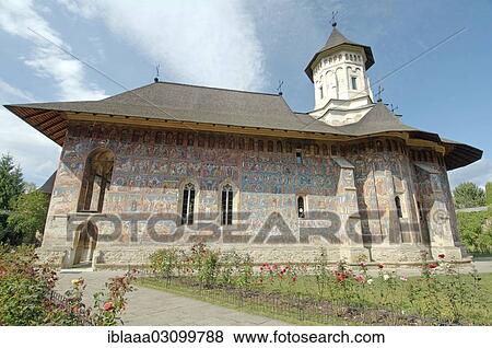 "Vorone? ¢ Monastery, Gura Humorului, Suceava County, Romania, Europe" View Large Photo Image Stock Photo - "Vorone? ¢ Monastery, Gura Humorului, Suceava County, Romania, Europe". Fotosearch