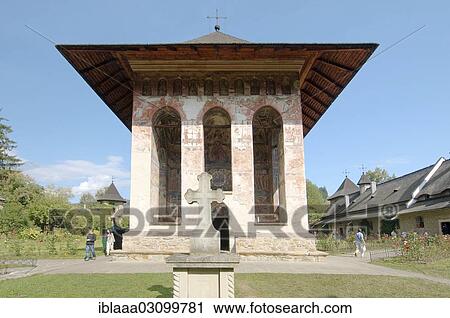 "Voronet Monastery, Vorone? ¢, Suceava County, Romania, Europe" View Large Photo Image Stock Image - "Voronet Monastery, Vorone? ¢, Suceava County, Romania, Europe". Fotosearch