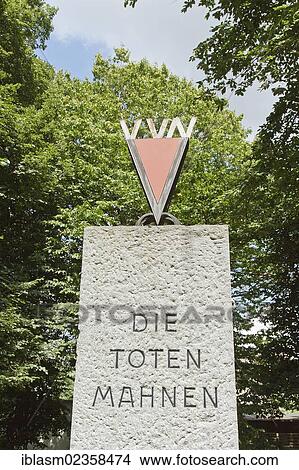Picture - "VVN Monument, Union of Persecutees of the Nazi Regime? Çô Federation of Anti-Fascists, VVN-BdA e. V., Teltow, Brandenburg, Germany, Europe". Fotosearch