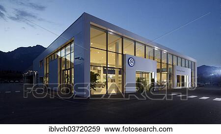 "VW Strasser, Volkswagen repair shop, at dusk, St. Gertraudi, Reith im Alpbachtal, Kufstein District, North Tirol, Tirol, Austria, Europe" View Large Photo Image Stock Photo - "VW Strasser, Volkswagen repair shop, at dusk, St. Gertraudi, Reith im Alpbachtal, Kufstein District, North Tirol, Tirol, Austria, Europe". Fotosearch
