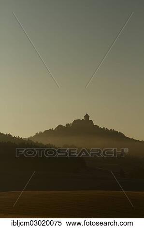 Stock Photography - "Wachsenburg Castle, Thuringer Wald, Thuringer Wald, Thuringia, Germany, Europe". Fotosearch