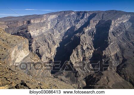 "Wadi Ghul or Omani grand canyon, Al Hamra, Oman, Asia" View Large Photo Image Stock Image - "Wadi Ghul or Omani grand canyon, Al Hamra, Oman, Asia". Fotosearch