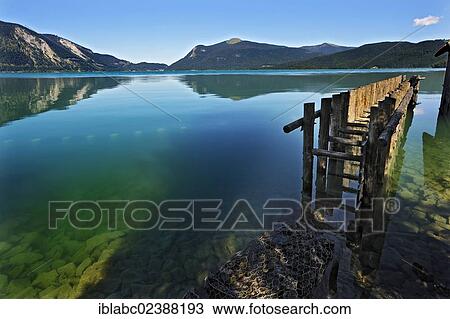"Walchensee Lake and mountains opposite the Jachenau shore, Bavaria, Germany, Europe" View Large Photo Image Stock Image - "Walchensee Lake and mountains opposite the Jachenau shore, Bavaria, Germany, Europe". Fotosearch