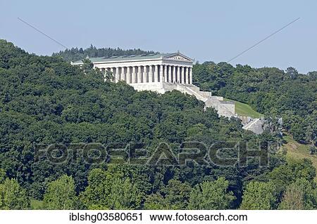 "Walhalla memorial, Donaustauf, Upper Palatinate, Bavaria, Germany, Europe" View Large Photo Image Stock Image - "Walhalla memorial, Donaustauf, Upper Palatinate, Bavaria, Germany, Europe". Fotosearch