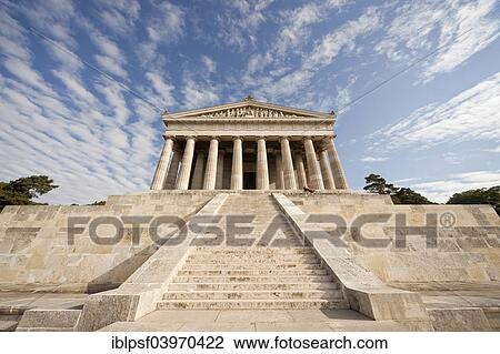 "Walhalla memorialin the style of a Greek marble temple in Donaustauf, Bavaria, Germany, Europe" View Large Photo Image Stock Image - "Walhalla memorialin the style of a Greek marble temple in Donaustauf, Bavaria, Germany, Europe". Fotosearch