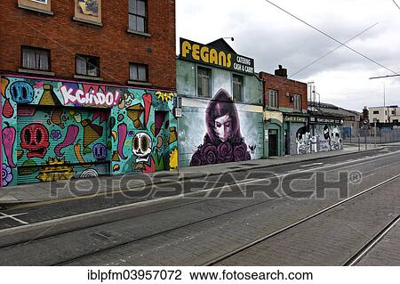 "Wall graffiti, Dublin, Republic of Ireland" View Large Photo Image Stock Image - "Wall graffiti, Dublin, Republic of Ireland". Fotosearch