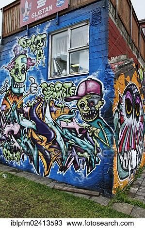 Wall graffiti, Reykjavik, Iceland, Europe View Large Photo Image Stock Image - Wall graffiti, Reykjavik, Iceland, Europe. Fotosearch