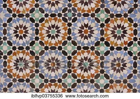 "Wall mosaic, Ali Ben Youssef Madrasa, historic center, Marrakesh, Marrakesh-Tensift-El Haouz region, Morocco, Africa" View Large Photo Image Stock Photograph - "Wall mosaic, Ali Ben Youssef Madrasa, historic center, Marrakesh, Marrakesh-Tensift-El Haouz region, Morocco, Africa". Fotosearch