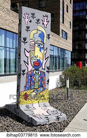 "Wall remains in front of the Nhow music and lifestyle hotel, Spreespeicher, Berlin-Friedrichshain, Berlin, Germany, Europe" View Large Photo Image Stock Photography - "Wall remains in front of the Nhow music and lifestyle hotel, Spreespeicher, Berlin-Friedrichshain, Berlin, Germany, Europe". Fotosearch