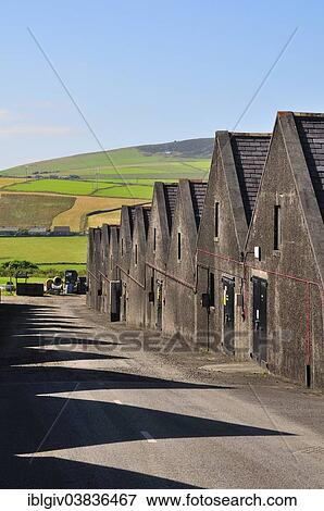 "Warehouses of the Highland Park Distillery, whisky distilery, Kirkwall, Mainland, Orkney, Scotland, United Kingdom, Europe" View Large Photo Image Stock Photo - "Warehouses of the Highland Park Distillery, whisky distilery, Kirkwall, Mainland, Orkney, Scotland, United Kingdom, Europe". Fotosearch