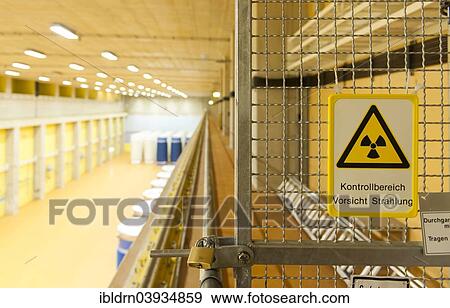 "Warning sign in the storehouse for Castor containers filled with spent fuel rods at the Emsland nuclear power plant of the RWE Power AG, Lingen, Lower Saxony, Germany, Europe" View Large Photo Image Stock Photo - "Warning sign in the storehouse for Castor containers filled with spent fuel rods at the Emsland nuclear power plant of the RWE Power AG, Lingen, Lower Saxony, Germany, Europe". Fotosearch