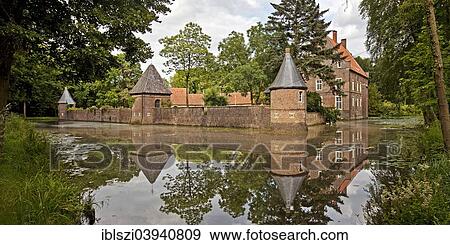 Wasserburg Haus Welbergen Moated Castle Ochtrup Munsterland