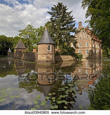 "Wasserburg Haus Welbergen moated castle, Ochtrup, Munsterland, North Rhine-Westphalia, Germany, Europe" View Large Photo Image Stock Photography - "Wasserburg Haus Welbergen moated castle, Ochtrup, Munsterland, North Rhine-Westphalia, Germany, Europe". Fotosearch