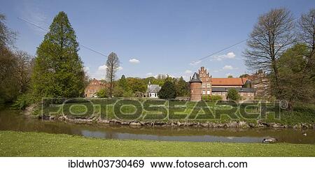 Wasserschloss Herten Moated Castle Herten Ruhr District North