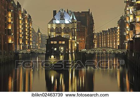 "Wasserschloss, historic building in Speicherstadt, historic warehouse district, Hamburg, Germany, Europe" View Large Photo Image Stock Photo - "Wasserschloss, historic building in Speicherstadt, historic warehouse district, Hamburg, Germany, Europe". Fotosearch