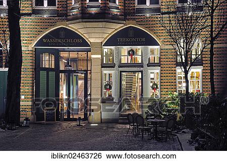 "Wasserschloss Teekontor, historic building, Speicherstadt, historic warehouse district, Hamburg, Germany, Europe, PublicGround, Europe" View Large Photo Image Stock Photograph - "Wasserschloss Teekontor, historic building, Speicherstadt, historic warehouse district, Hamburg, Germany, Europe, PublicGround, Europe". Fotosearch