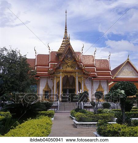 "Wat Chalong Temple, Phuket, Thailand, Asia" View Large Photo Image Stock Image - "Wat Chalong Temple, Phuket, Thailand, Asia". Fotosearch
