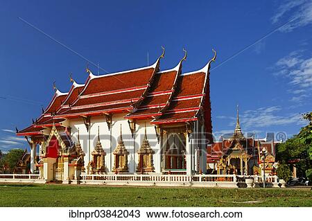 "Wat Chalong temple, Phuket, Thailand, Asia" View Large Photo Image Stock Image - "Wat Chalong temple, Phuket, Thailand, Asia". Fotosearch