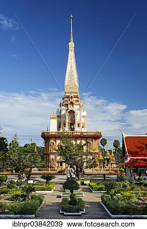 "Wat Chalong Temple, Phuket, Thailand, Asia" View Large Photo Image Stock Photo - "Wat Chalong Temple, Phuket, Thailand, Asia". Fotosearch