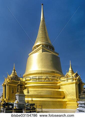 "Wat Phra Kaeo Temple, Royal Palace, Phra Si Rattana Chedi, Bangkok, Central Thailand, Thailand, Asia" View Large Photo Image Stock Photograph - "Wat Phra Kaeo Temple, Royal Palace, Phra Si Rattana Chedi, Bangkok, Central Thailand, Thailand, Asia". Fotosearch