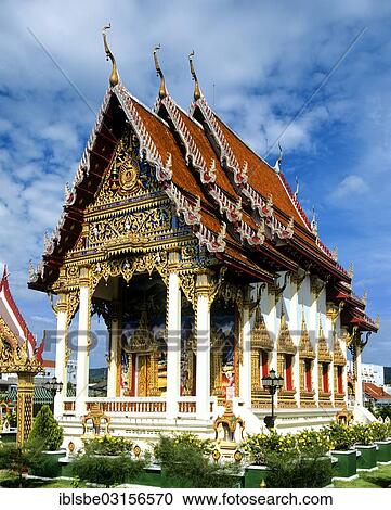 "Wat Phra Nang Sang, a Buddhist temple, Phuket, Phuket Province, Thailand, Asia" View Large Photo Image Stock Image - "Wat Phra Nang Sang, a Buddhist temple, Phuket, Phuket Province, Thailand, Asia". Fotosearch