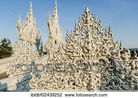 "Wat Rong Khun Temple or White Temple, a Buddhist-Hindu temple, Chiang Rai, northern Thailand, Thailand, Asia" View Large Photo Image Stock Image - "Wat Rong Khun Temple or White Temple, a Buddhist-Hindu temple, Chiang Rai, northern Thailand, Thailand, Asia". Fotosearch